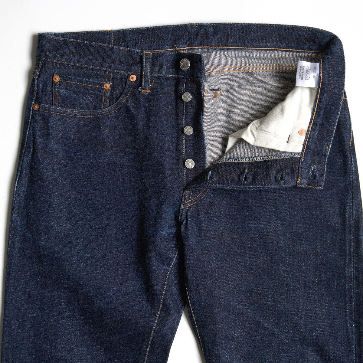 STUDIO D'ARTISAN 15oz Tight Straight Denim Jeans Size 34