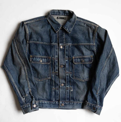 MINEDENIM 2nd Type Distressed Denim Jacket Size S