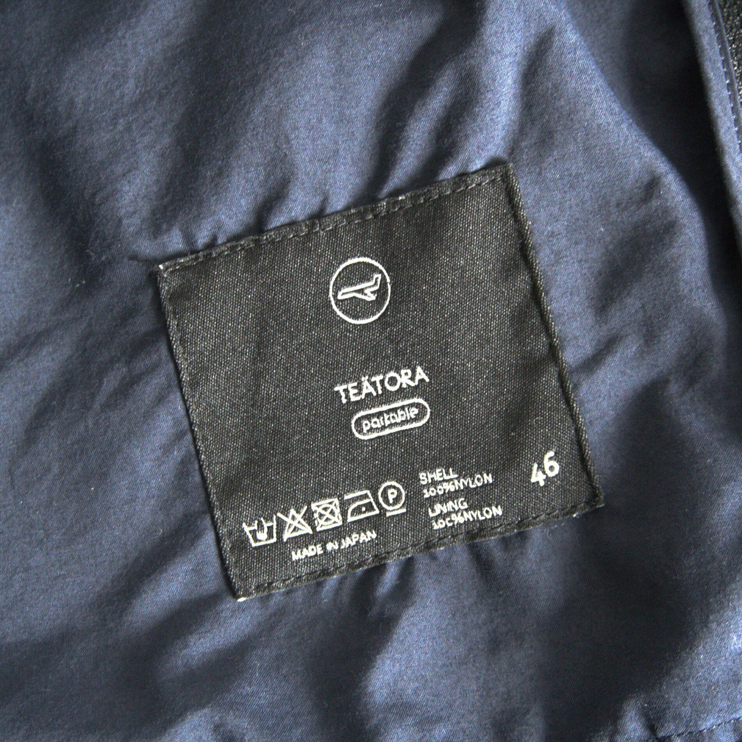 TEATORA Device Coat Navy Size S