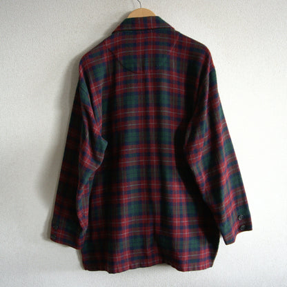 OLD STUSSY 90s Wool Check Jacket Size M