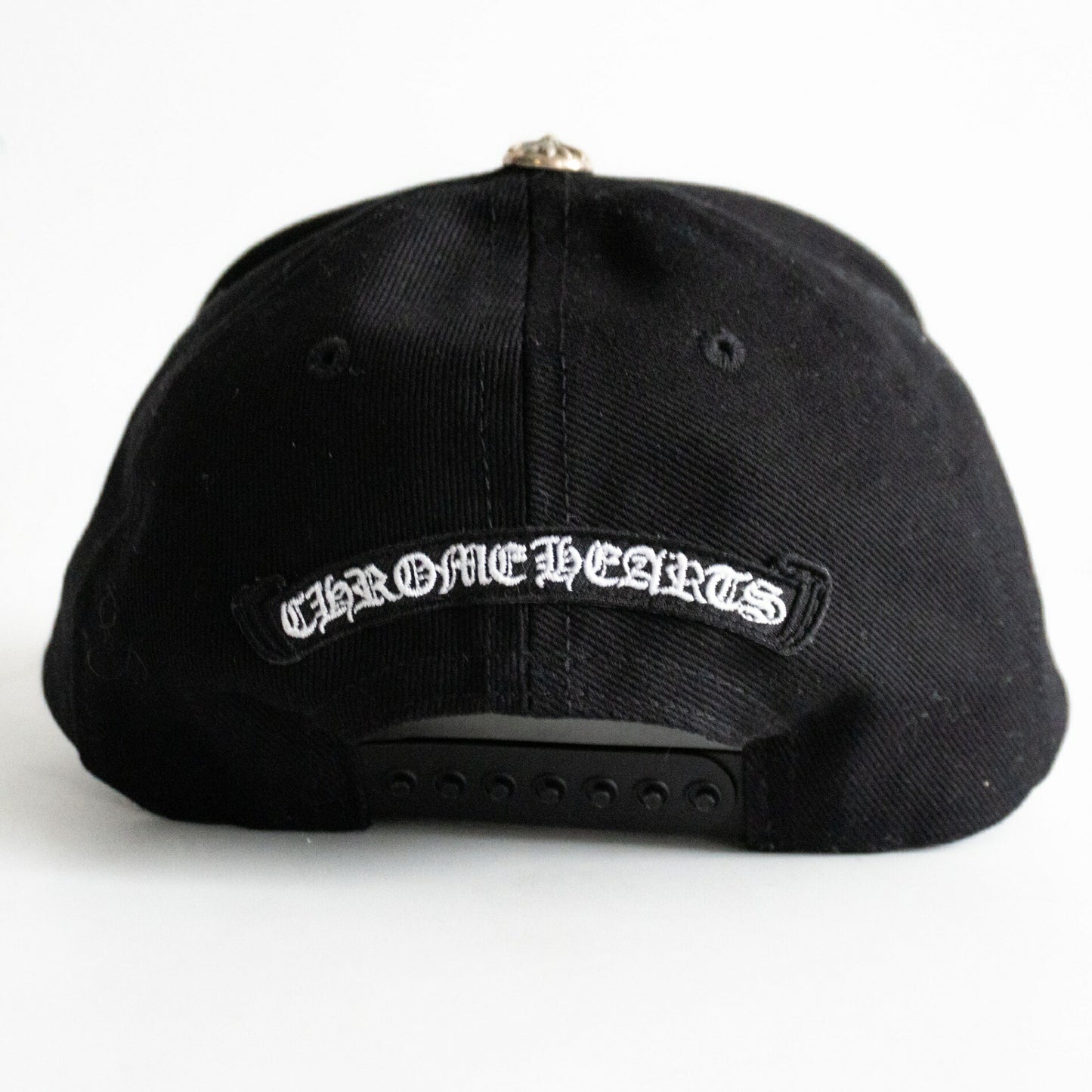 CHROME HEARTS Cross Embroidery Denim Baseball Size ONE SIZE