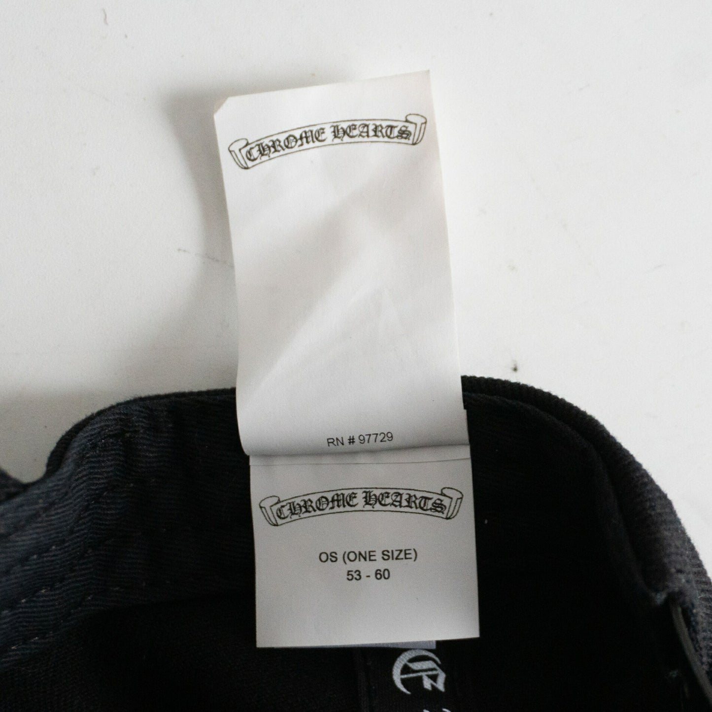 CHROME HEARTS Cross Embroidery Denim Baseball Size ONE SIZE