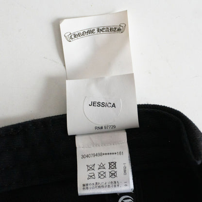CHROME HEARTS Cross Embroidery Denim Baseball Size ONE SIZE