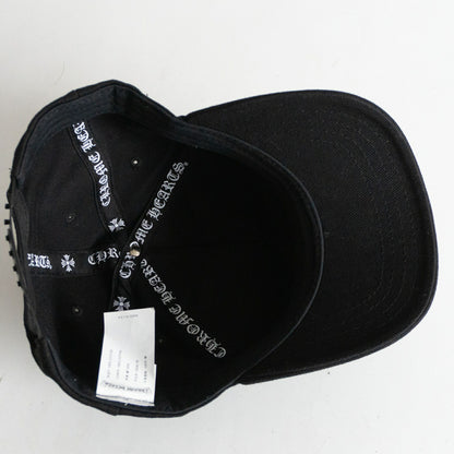 CHROME HEARTS Cross Embroidery Denim Baseball Size ONE SIZE