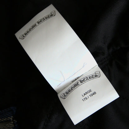 CHROME HEARTS Y NOT WORK DOG Flannel Check Shacket Size L