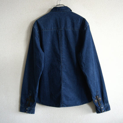 CHROME HEARTS Y NOT Loose Ends Leather Cross Patch Size XL