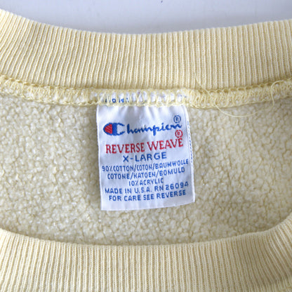 CHAMPION 90s Old English Reverse Weave Sweatshirt Size XL