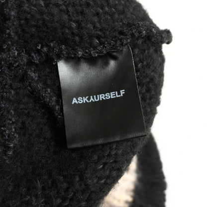 ASKYURSELF Brushed Cross Beanie
