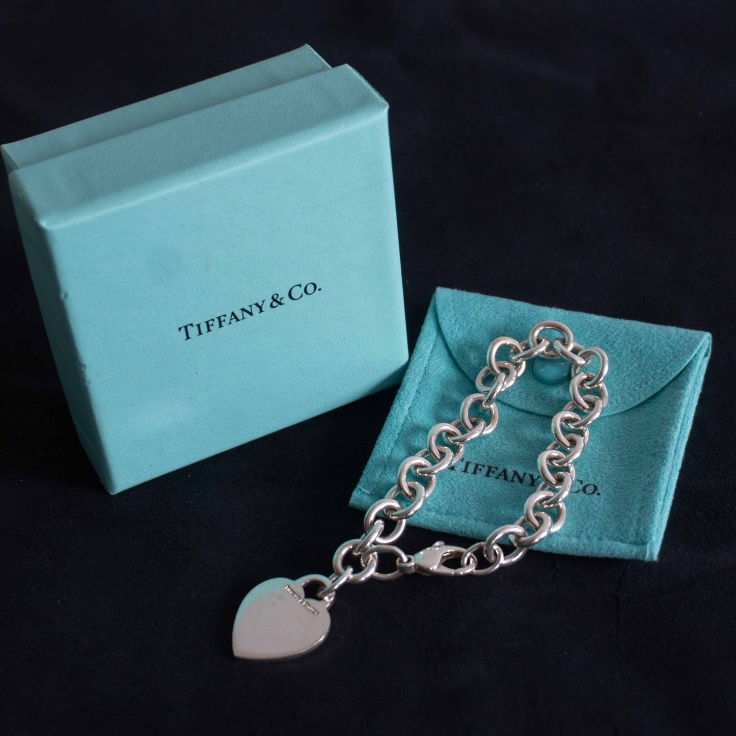 TIFFANY & Co. Return to Sterling Silver Chain Size ONE SIZE