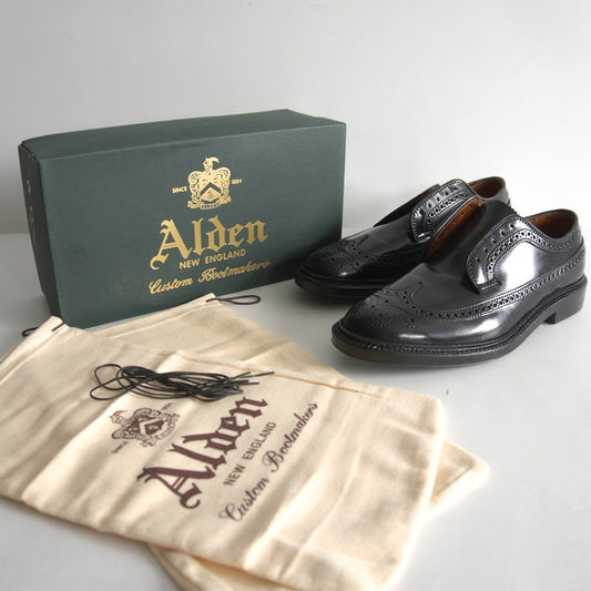 Alden 9751 Barry Last Cordovan Wingtip Dress Shoes Size 8