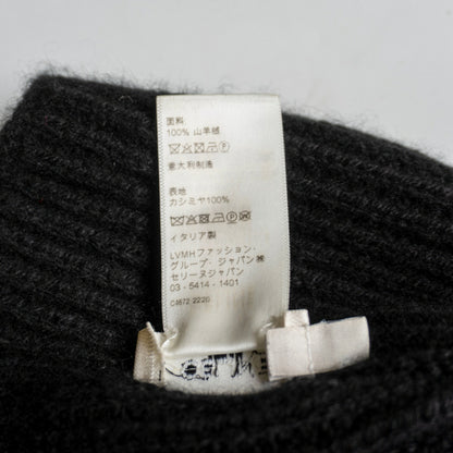 CELINE Triomphe Logo Cashmere Beanie