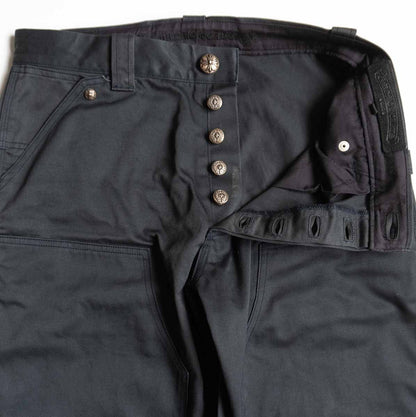 CHROME HEARTS Carpenter Cross Ball Button Denim Size 33