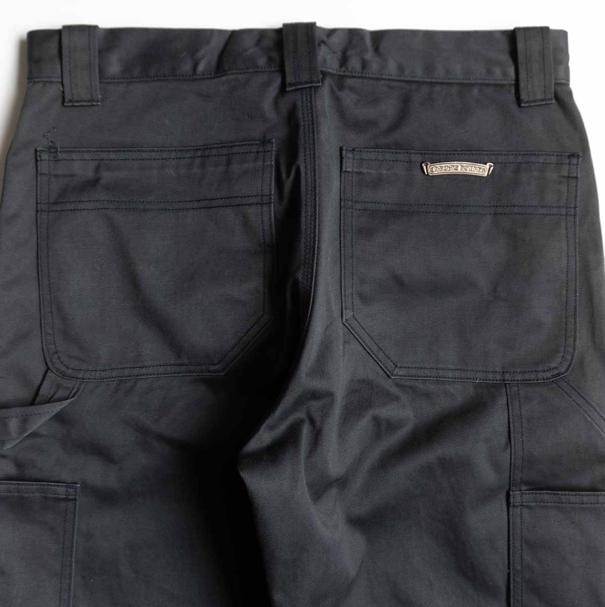 CHROME HEARTS Carpenter Cross Ball Button Denim Size 33