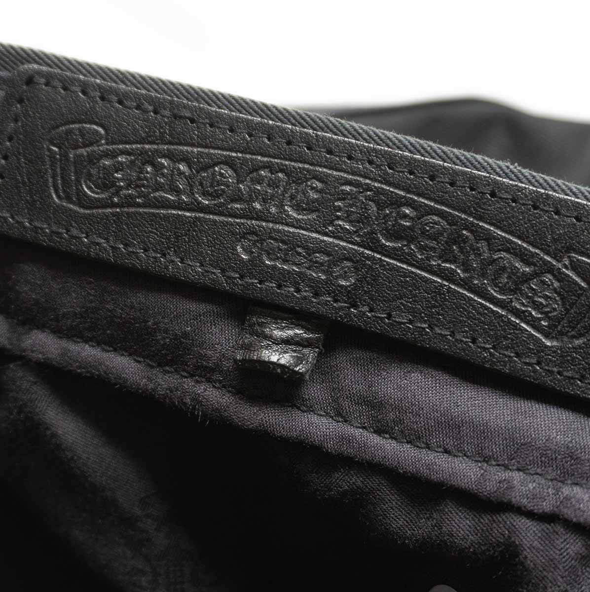 CHROME HEARTS Carpenter Cross Ball Button Denim Size 33