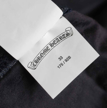 CHROME HEARTS Carpenter Cross Ball Button Denim Size 33