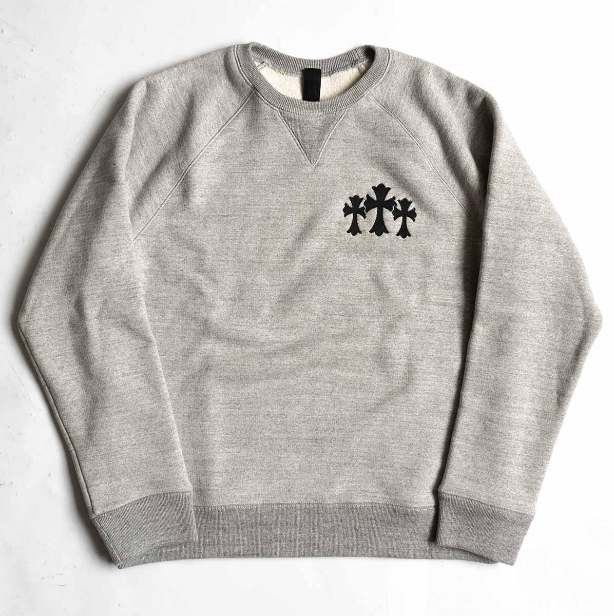 CHROME HEARTS ULTRA HEAVY FLEECE 7-11 Crewneck Cross Size M