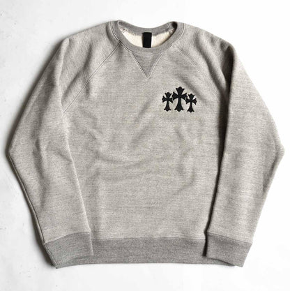 CHROME HEARTS ULTRA HEAVY FLEECE 7-11 Crewneck Cross Size M