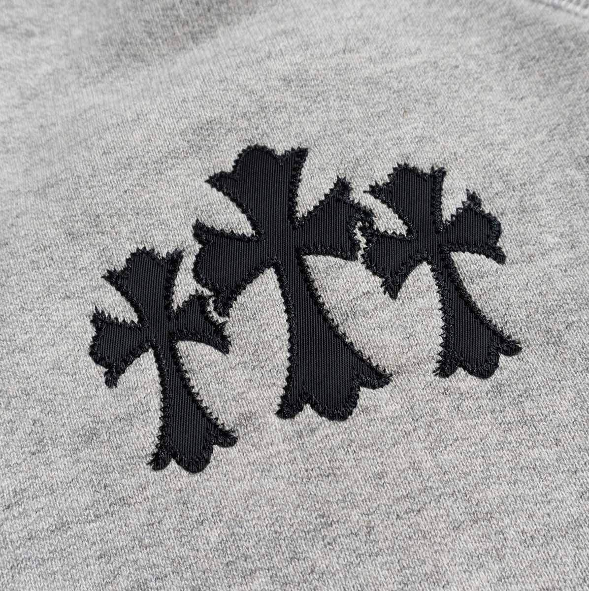 CHROME HEARTS ULTRA HEAVY FLEECE 7-11 Crewneck Cross Size M