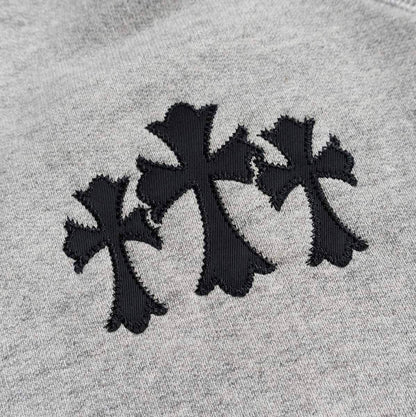 CHROME HEARTS ULTRA HEAVY FLEECE 7-11 Crewneck Cross Size M