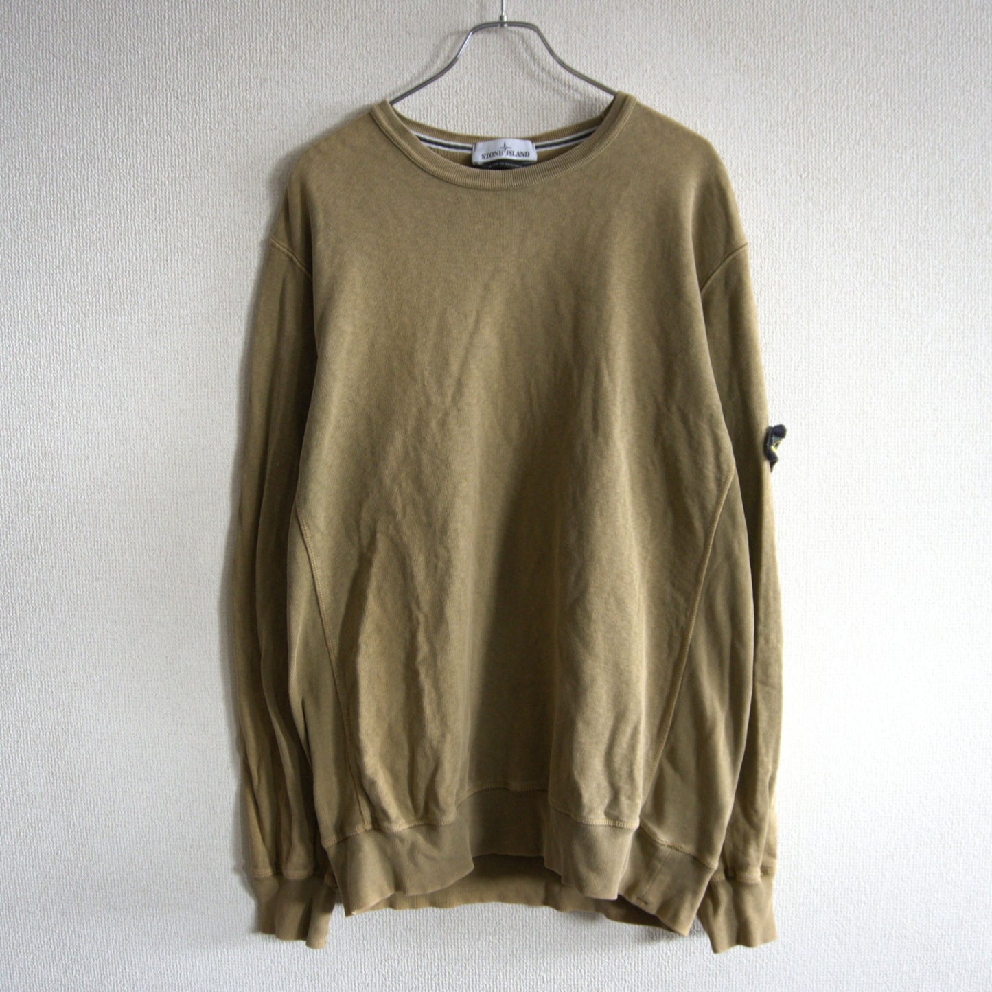 STONE ISLAND Garment Dyed Sweatshirt Size XXL