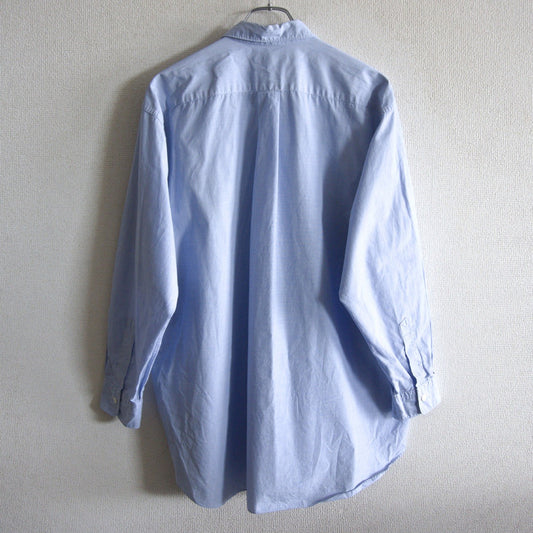 COMME des GARCONS HOMME 90s Oversized Shirt Sax Blue Size XL