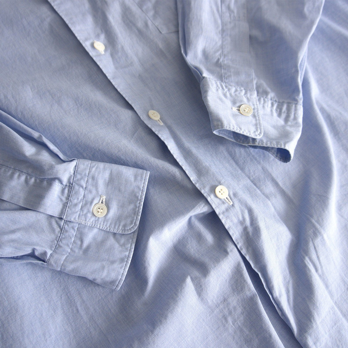 COMME des GARCONS HOMME 90s Oversized Shirt Sax Blue Size XL