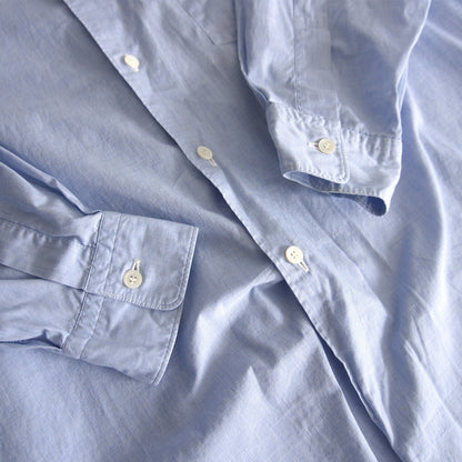 COMME des GARCONS HOMME 90s Oversized Shirt Sax Blue Size XL