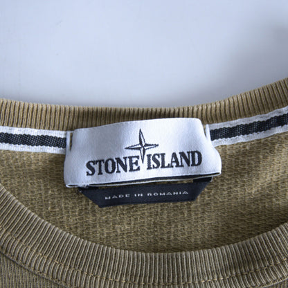STONE ISLAND Garment Dyed Sweatshirt Size XXL
