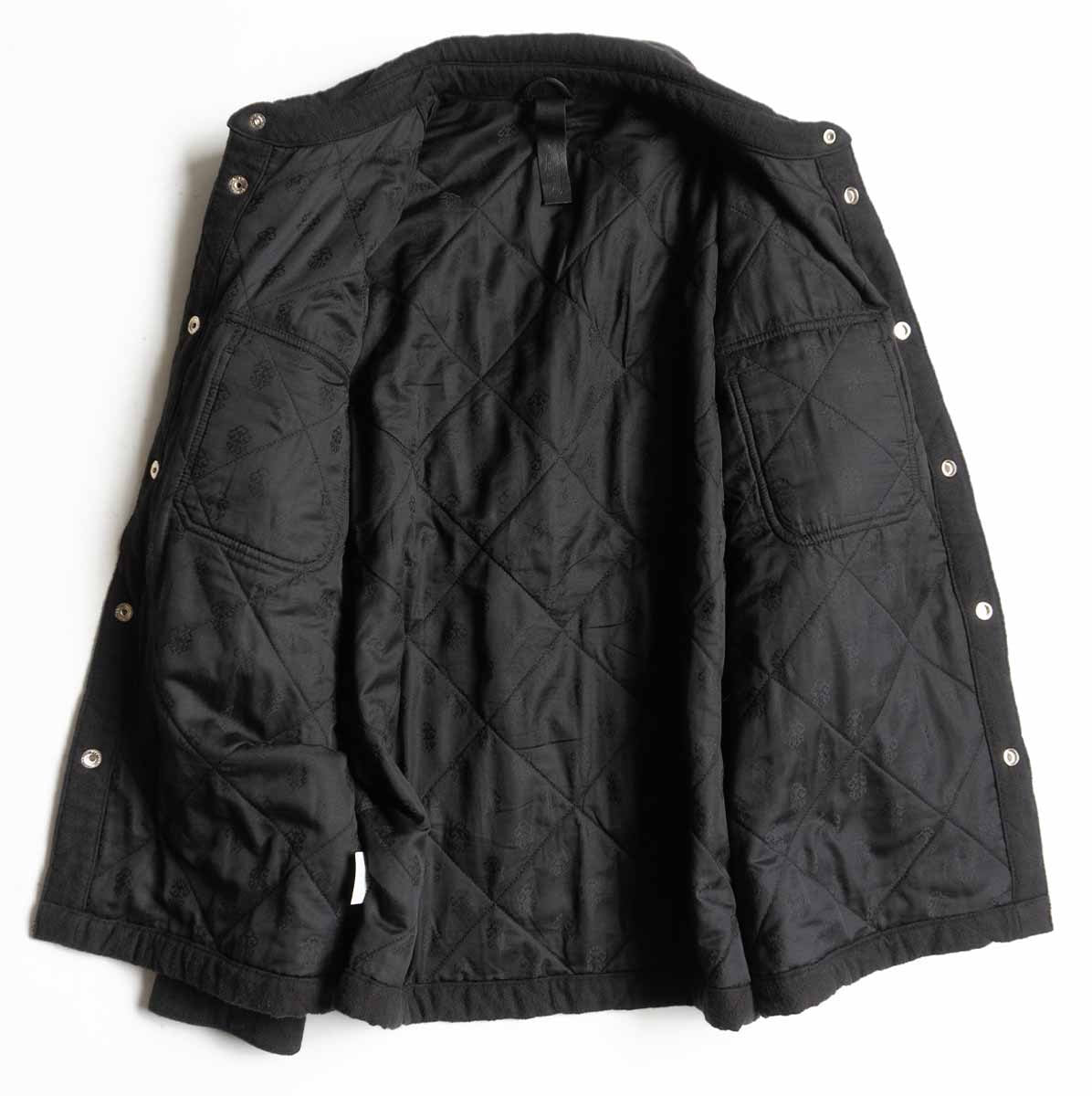 CHROME HEARTS Y NOT WORK DOG Quilted Cotton Jacket Size L