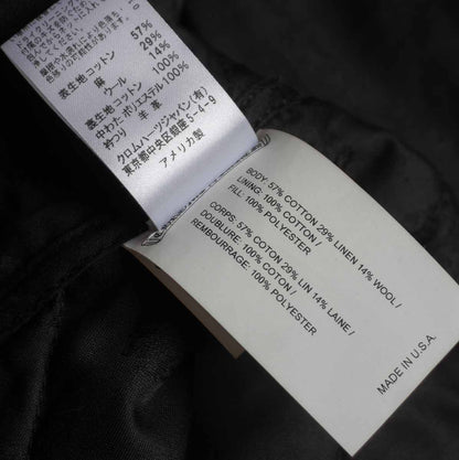 CHROME HEARTS Y NOT WORK DOG Quilted Cotton Jacket Size L