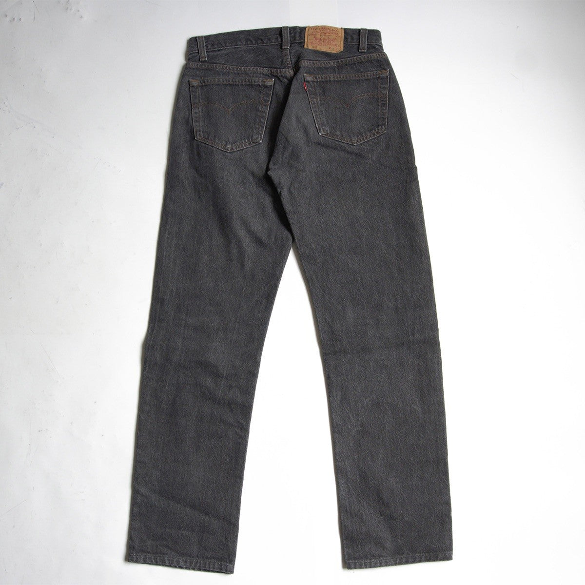 LEVI'S 80s 501 Pre-Dyed Black Denim Pants Size 32×34