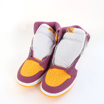 NIKE Air Jordan 1 Brotherhood Sneakers Purple Size 27.5cm