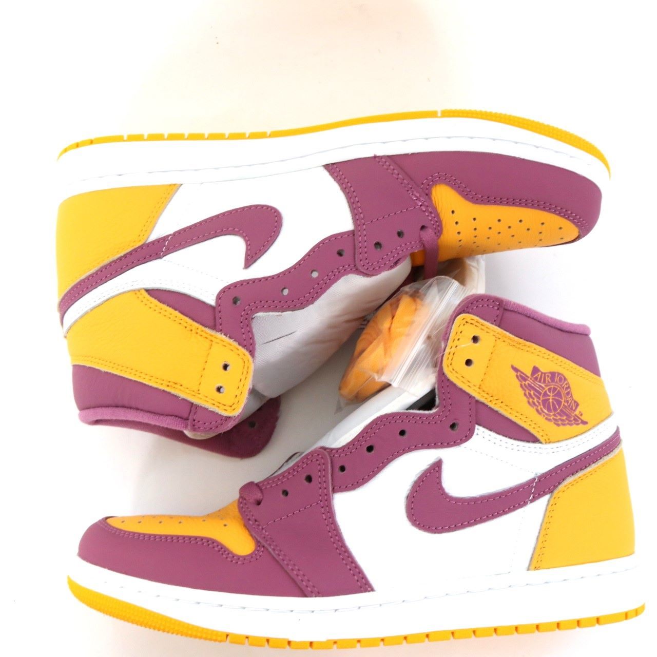 NIKE Air Jordan 1 Brotherhood Sneakers Purple Size 27.5cm
