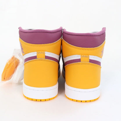 NIKE Air Jordan 1 Brotherhood Sneakers Purple Size 27.5cm