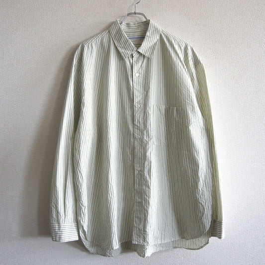 CRISTASEYA Cotton Stripe Relaxed Fit Shirt Size XL