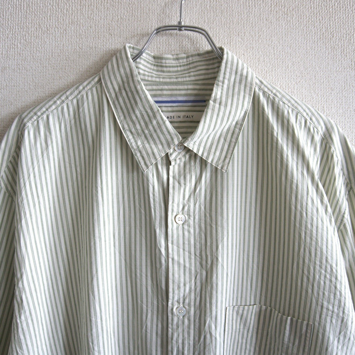 CRISTASEYA Cotton Stripe Relaxed Fit Shirt Size XL