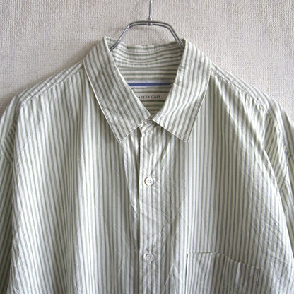 CRISTASEYA Cotton Stripe Relaxed Fit Shirt Size XL