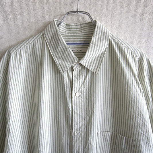 CRISTASEYA Cotton Stripe Relaxed Fit Shirt Size XL