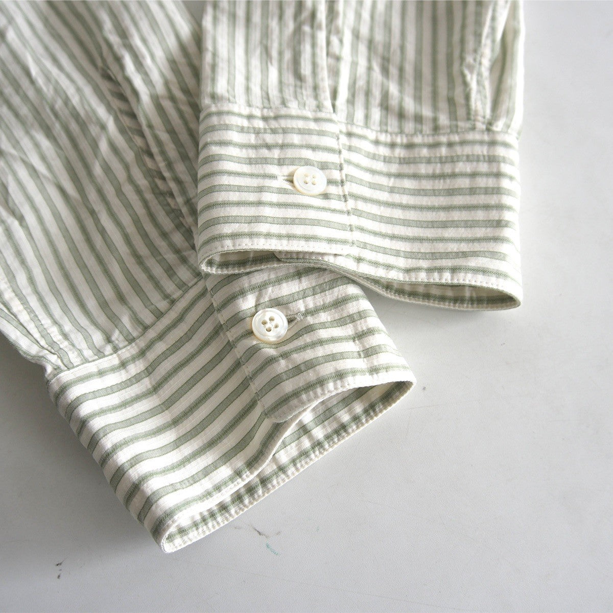 CRISTASEYA Cotton Stripe Relaxed Fit Shirt Size XL