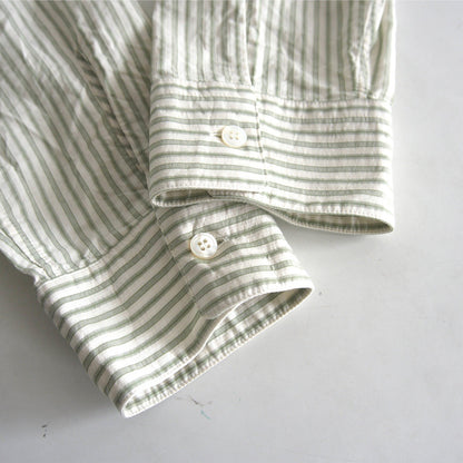 CRISTASEYA Cotton Stripe Relaxed Fit Shirt Size XL