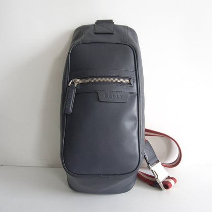 BALLY Trainspotting Leather Body Bag Navy Size ONE SIZE