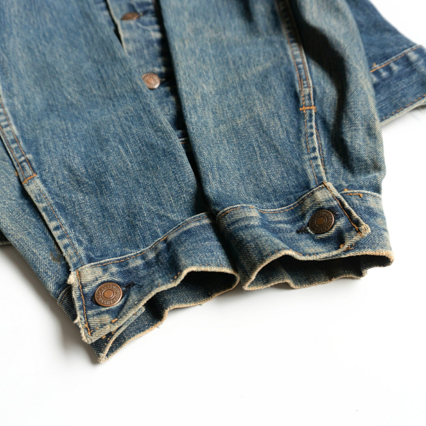 LEVI'S 60s 70505 4th Big E Denim Jacket Size S
