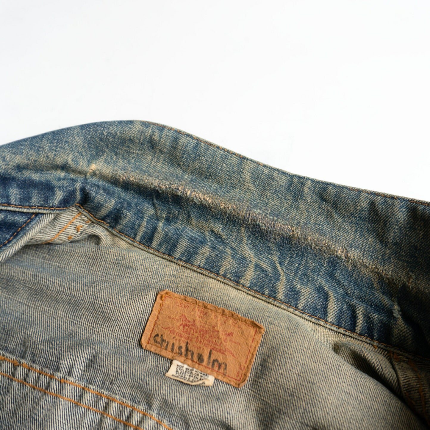 LEVI'S 60s 70505 4th Big E Denim Jacket Size S