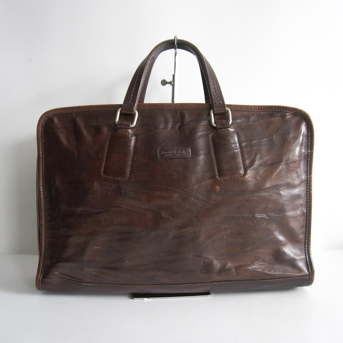 DANIEL&BOB Rodi Leather Wrinkled Briefcase Bag Size ONE SIZE