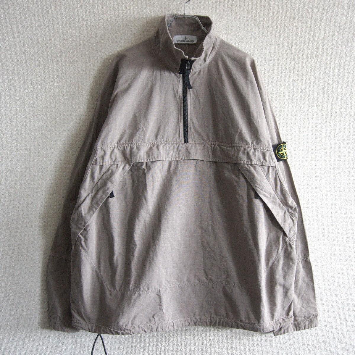 STONE ISLAND 20AW Cotton Ripstop Pullover Anorak Size L