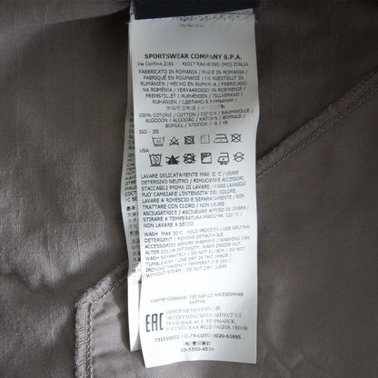 STONE ISLAND 20AW Cotton Ripstop Pullover Anorak Size L