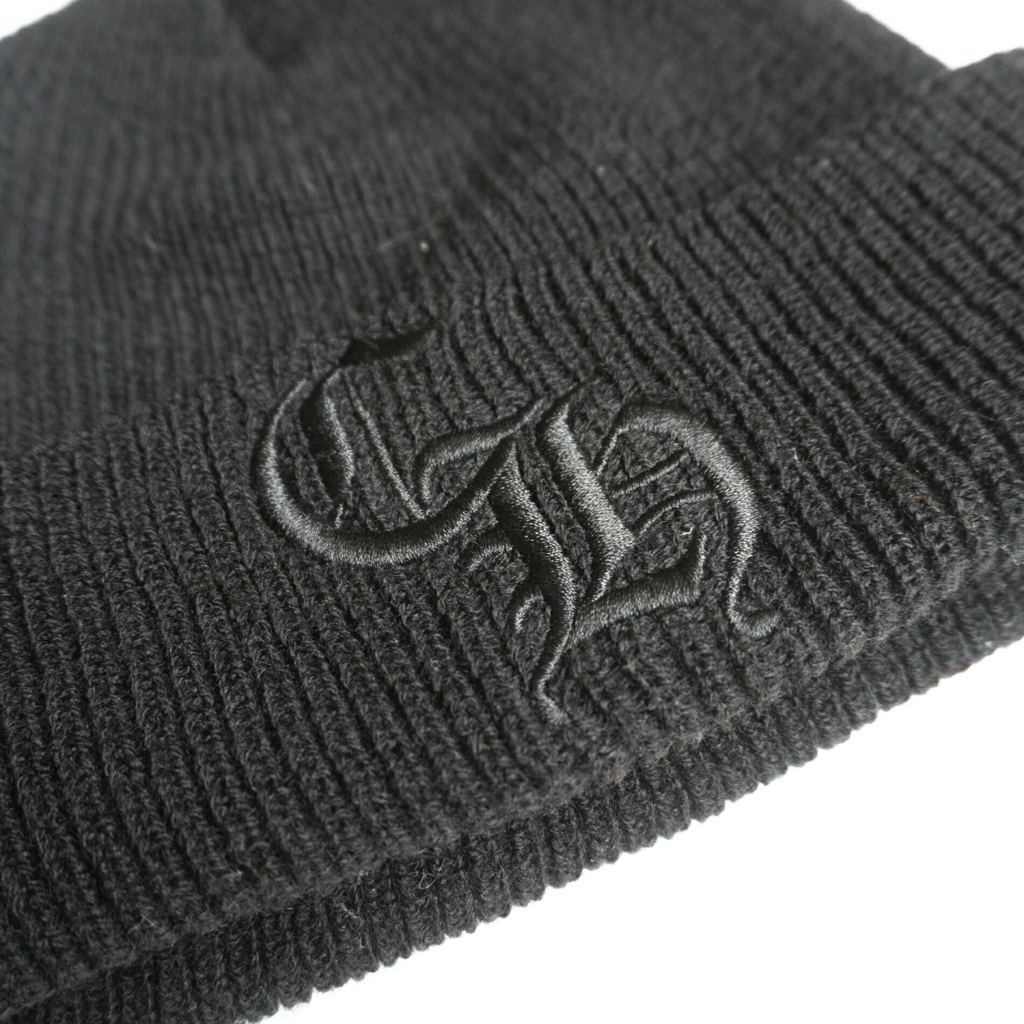 CHROME HEARTS CH Logo Embroidery Wool Watch Size ONE SIZE