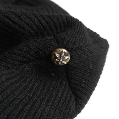 CHROME HEARTS Big Daddy Cashmere Knit Beanie Size ONE SIZE