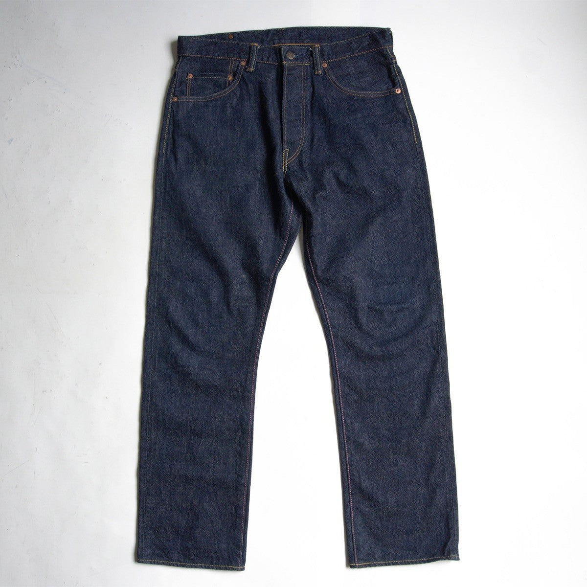 MOMOTARO JEANS Copper Label Straight Denim Blue Size 32