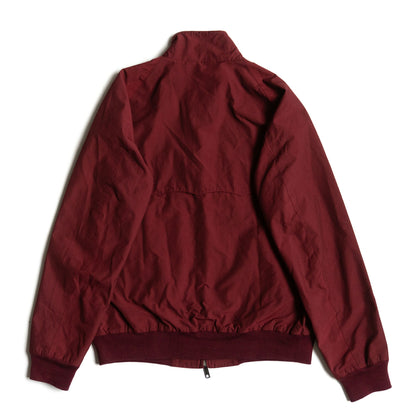 BARACUTA G9 Swingtop Harrington Jacket Bordeaux Size XXS